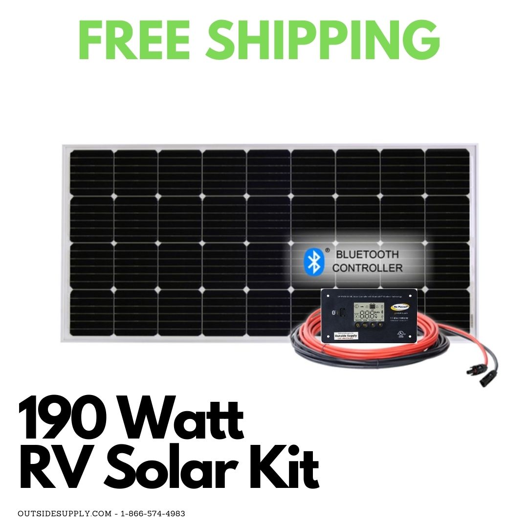 Picture of 190 Watt RV Solar Kit