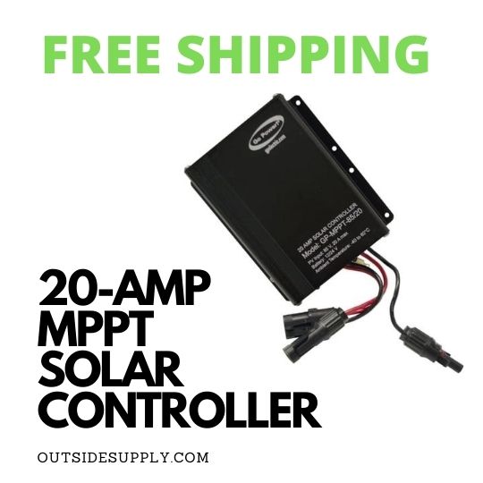 Picture of 20 AMP MPPT POTTED SOLAR CONTROLLER 85 VDC