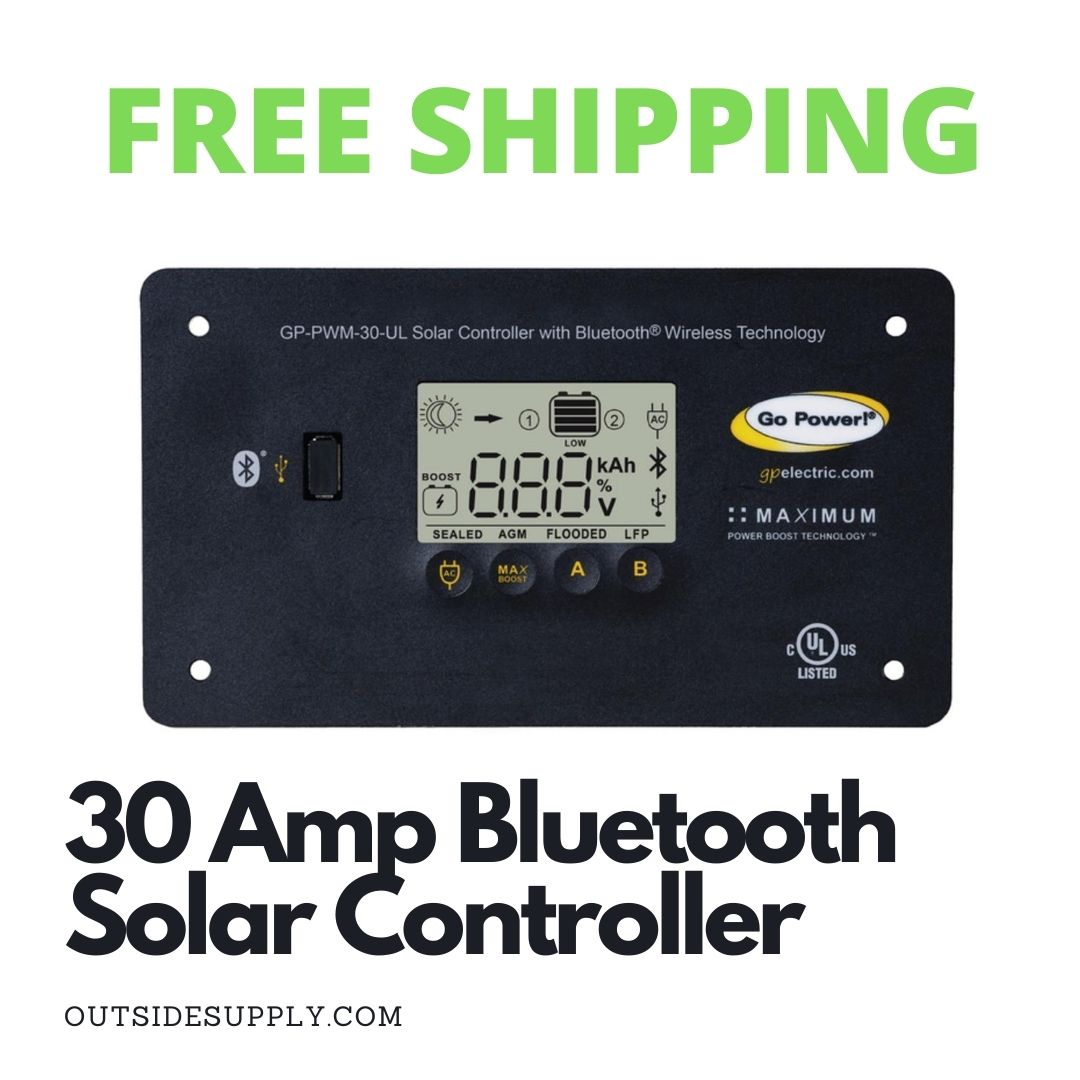 Picture of 30 AMP Bluetooth Solar DIGITAL CONTROLLER