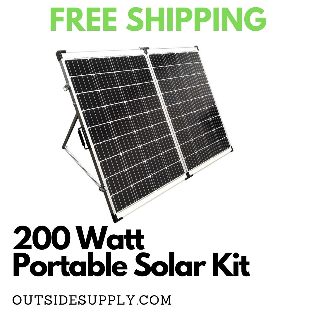 Picture of 200 Watt Portable Solar Kit 