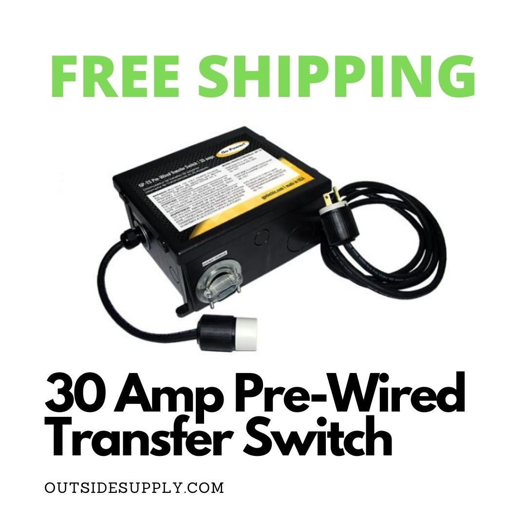 Picture of 30 AMP PRE-WIRED TRANSFER SWITCH QUICK CONNECT