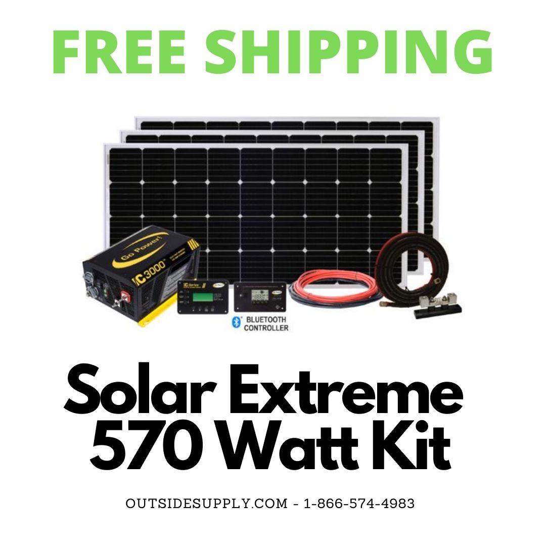 Picture of SOLAR EXTREME: 570 WATT SOLAR & IC-3000W/125A 50 ATS SYSTEM