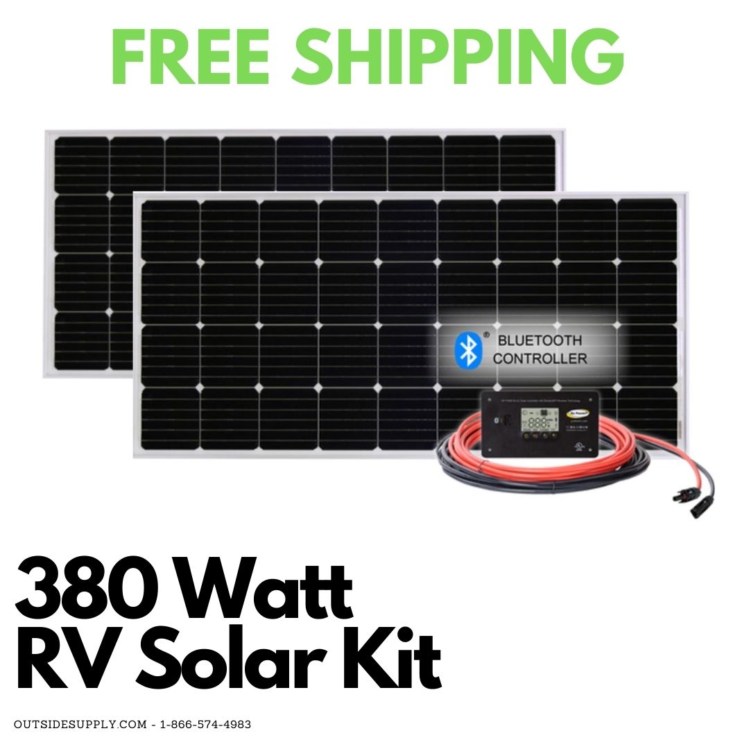 Picture of 380 Watt RV Solar KIt